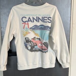 Holllister CANNES oversized sweatshirt XS